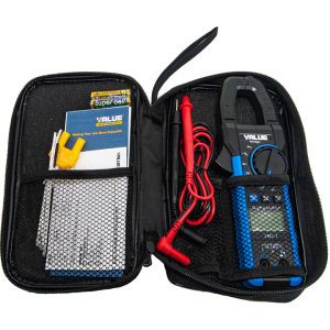 آمپر متر و مولتی متر کلمپی با تست خازن برند والئو VALUE مدل VMC-1